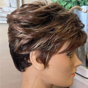 Vanessa by Fifth Avenue Highlighted Ombre Wig
